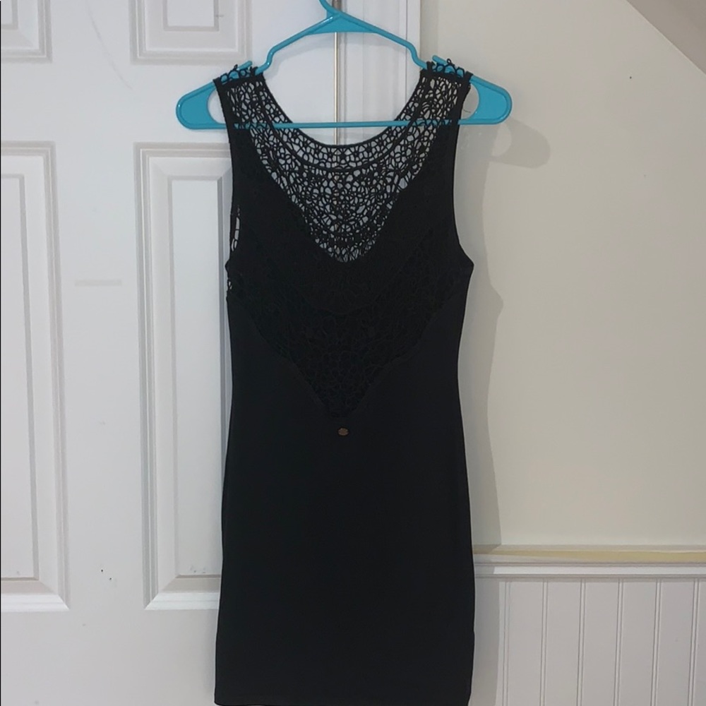 GUESS - Crochet Knit Bodycon Dress - Size XS